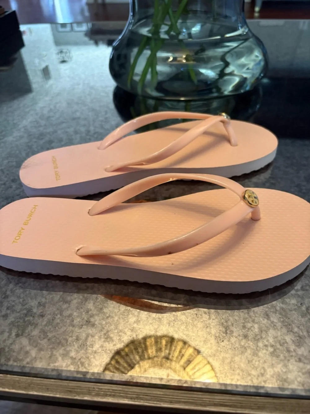 Tory Burch Kira Flip Flop sandals blush pink
